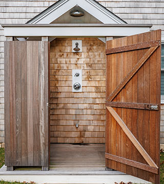 exterior shower