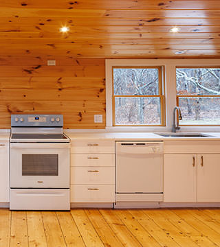 wooden kitchen